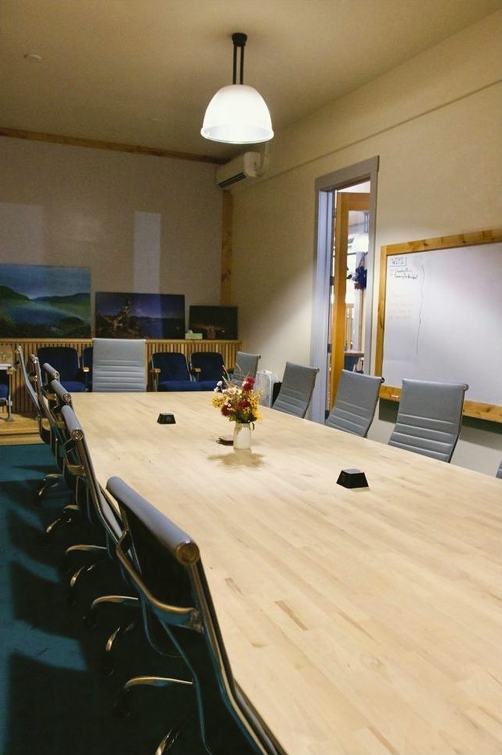 The 12 seat conference room at Gaucho Lounge
